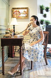 English East India Flare Tea Dress – Porcelain Blue