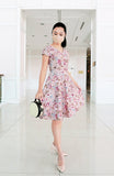 Vintage Rose Taupe Eve Dress