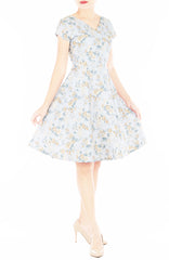 Aureate Rose Eve Dress