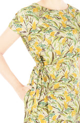 Autumn Hyacinth Elsa Wrap Dress