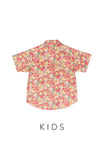 BOYS Fortune Floral Estate Mandarin Shirt