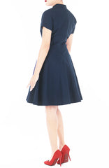 Classic Clara Dress - Midnight Blue