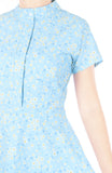 Delightful Daisies Clara Dress - Sky Blue