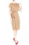 Everlasting Elsa Wrap Dress - Sand