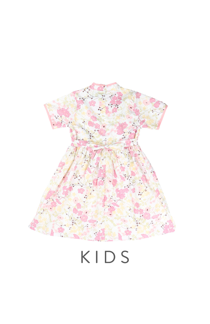 GIRLS Sovereign Sakura Cheongsam with Pearl Buttons