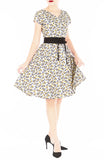 Lively Leaflet Eve Dress