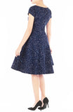 Moonlight Galaxy Eve Dress - Midnight Blue