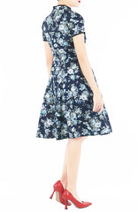 Noble Porcelain Rosette Cheongsam