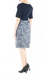 Polished Paisley Diane Dress