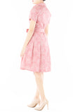 Sakura Serenity Anna Shirtdress - Pink