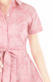 Sakura Serenity Anna Shirtdress - Pink
