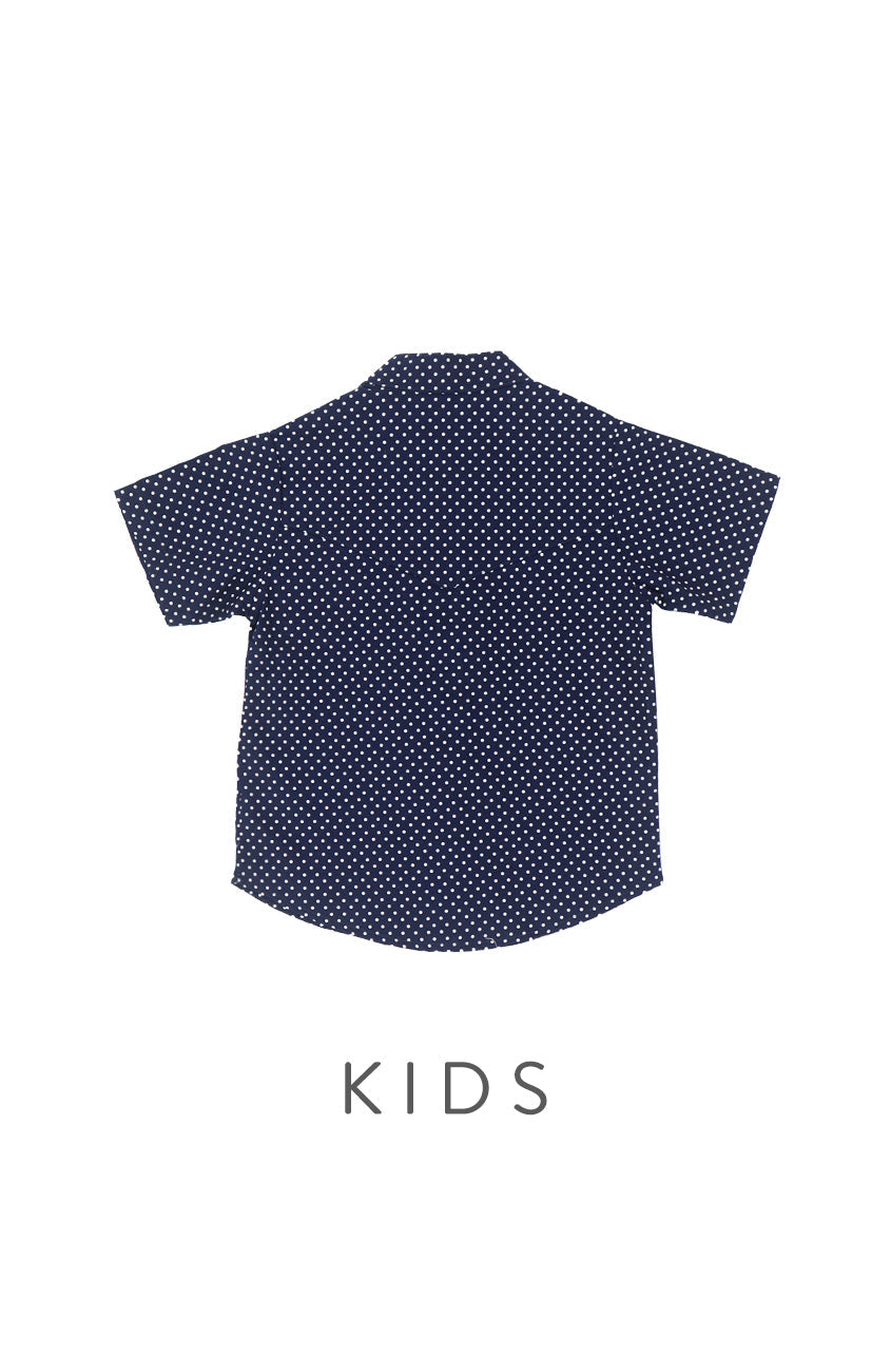 BOYS Shanghai Jazz Night Mandarin Collar Shirt