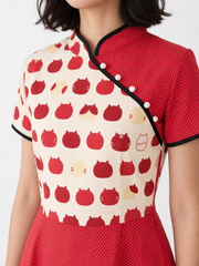 The Tokyo Neko Cheongsam