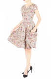 Vintage Rose Taupe Eve Dress