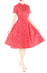 Whispers of Chinoiserie Cheongsam with Pearl Buttons