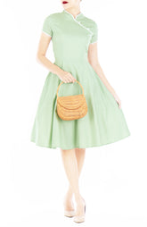 Antique Jadeite Cheongsam