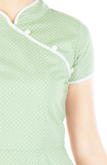 Antique Jadeite Cheongsam