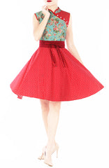 Artisanal Jade Cheongsam with Pearl Buttons