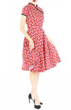 Auspicious Flowers at Dawn Cheongsam