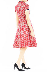 Auspicious Flowers at Dawn Cheongsam