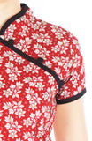 Auspicious Flowers at Dawn Cheongsam