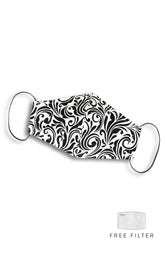 Baroque Queen Pure Cotton Face Mask