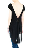 Black Floatee Tee