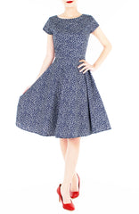 Blissful Baby Blooms Flare Tea Dress