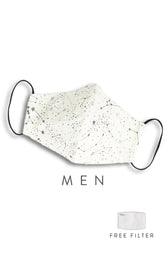 CHIVALRY Moonlight Galaxy Pure Cotton Face Mask - Milky Way