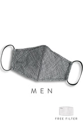 CHIVALRY Sleek Pure Cotton Face Mask