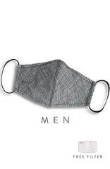 CHIVALRY Sleek Pure Cotton Face Mask