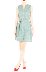 Chamomile Lawn A-Line Button Down Dress