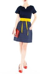 Charming Dots Vera Dress with Short Sleeves