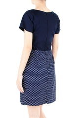 Charming Dots Vera Dress with Short Sleeves