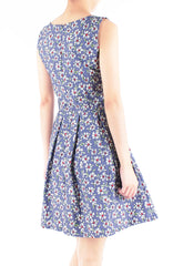 Christmas Winter Posy Flare Dress