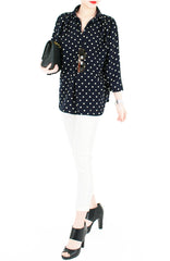 City Pursuit Blouse - Polka Dot