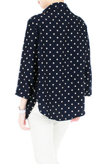 City Pursuit Blouse - Polka Dot