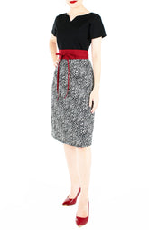 City Savvy Leopard Jeane Dress