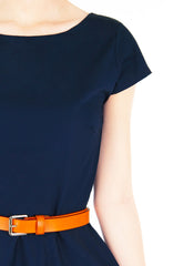 Classic Weekender Flare Tea Dress - Riviera Blue