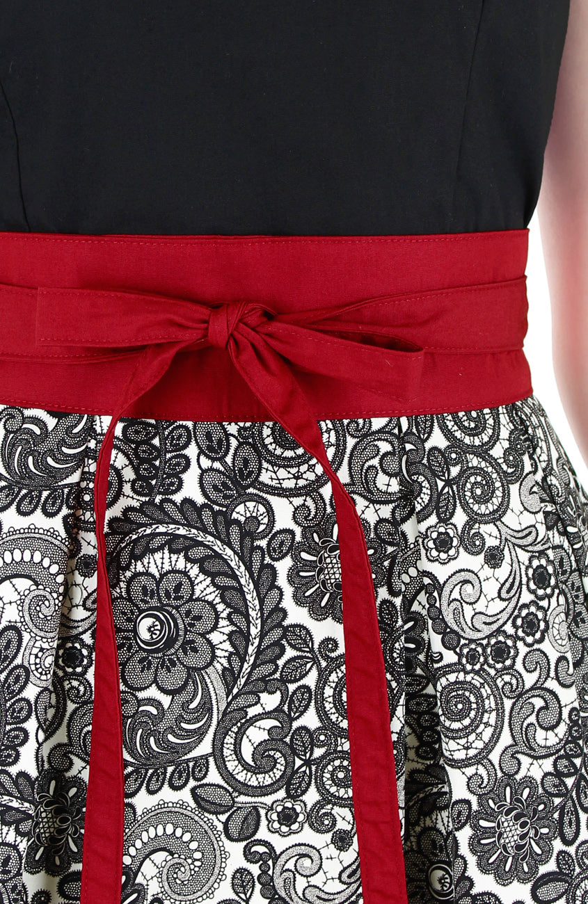 Contemporary Obi Belt - Imperial Burgundy