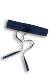 Contemporary Obi Belt - Midnight Blue