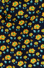 Dancing Dahlias Flare Dress