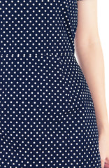 Darling Dots Jeane Dress - Midnight Blue
