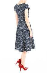 Delightfully Daisies Flare Tea Dress