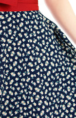 Delightfully Daisies Flare Tea Dress