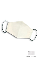 Essential Pure Cotton Face Mask in Divine Beige