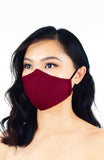 Essential Pure Cotton Face Mask in Rouge