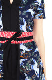Ethereal Cranes Lian Kebaya Dress with Obi Belt