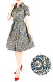 European Antique Estate Emma Two-way Shirtdress