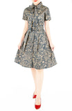 European Antique Estate Emma Two-way Shirtdress